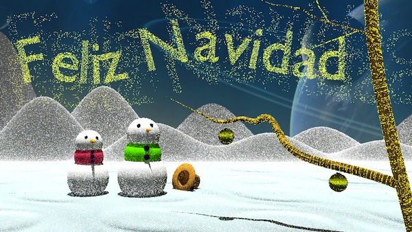 Postal Navidad Mario Sardonal
