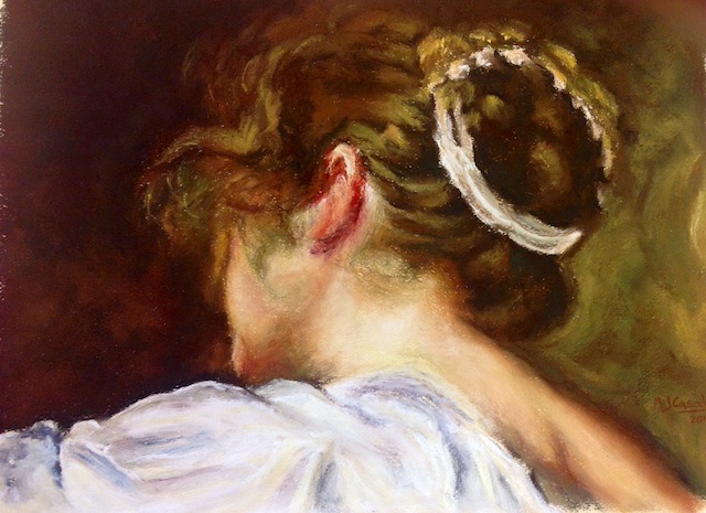 La hilandera de Velazquez copia